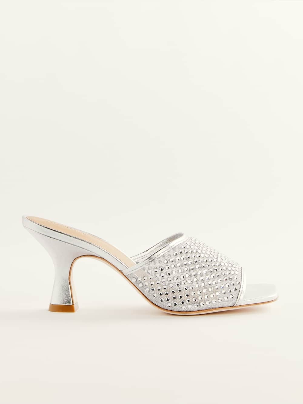 REFORMATION Mirage Rhinestone Heeled Sandals - Picture 4 of 13